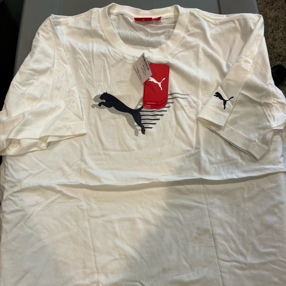 Puma Short Sleeve Shirt Size XL